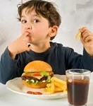 fast food obez çocuk
